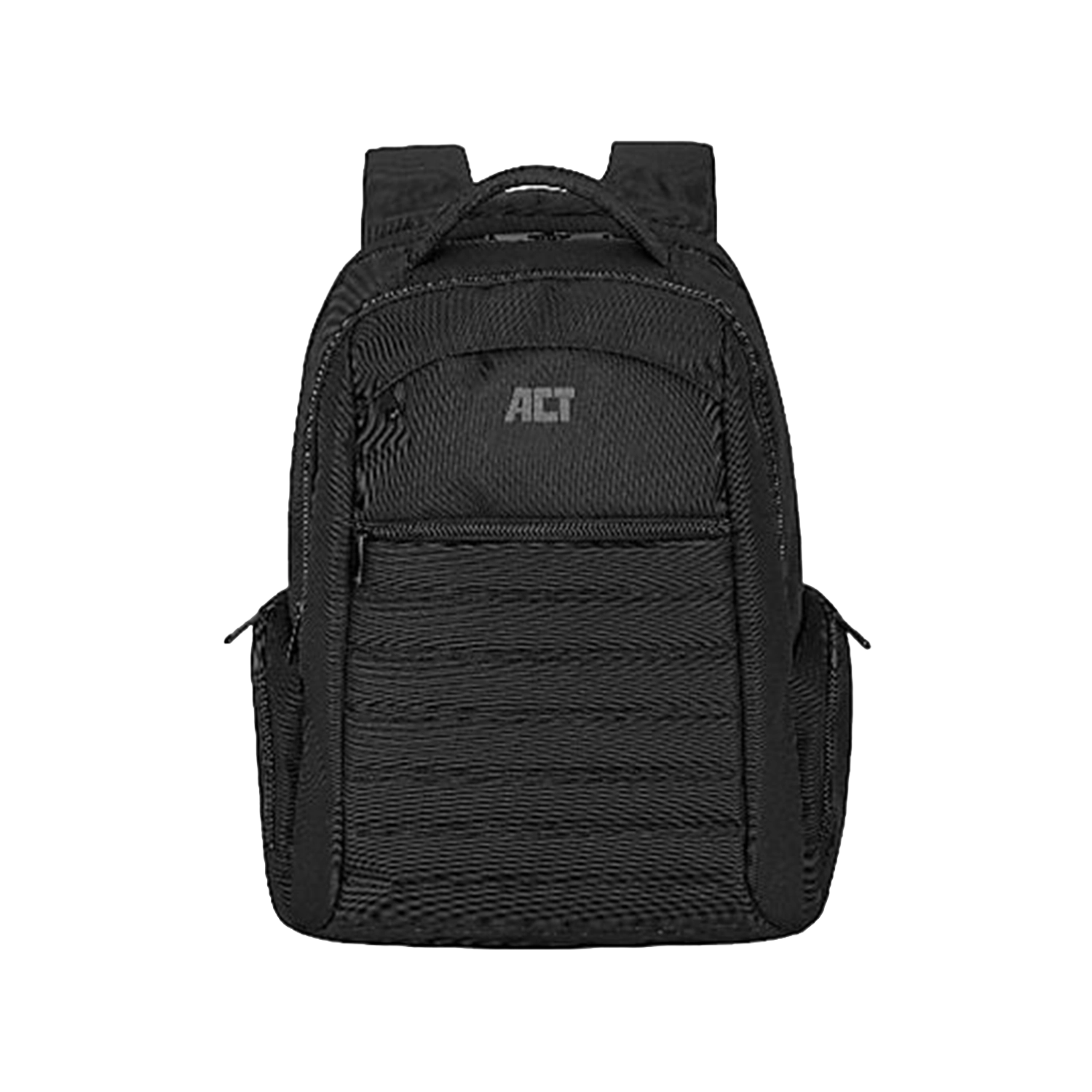 ACT AC8535 Urban Laptop Rugzak – 17,3″ – Gerecyclede Materialen – Zwart